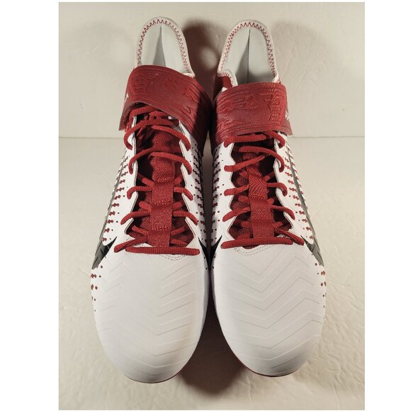 Nike Alpha Menace Pro 2 Alabama Crimson Tide Football Cleats BV3945-106 Size 15 - Picture 4 of 6